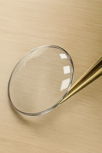 WATCH CRYSTAL PLASTIC (Acrylic) (Low Dome 4mm Height) Sizes 19.0mm to 40.0mm