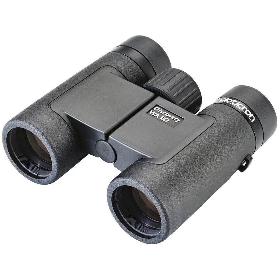 Opticron Discovery WA ED 8 Mid Binoculars in Black #30746 (UK Stock)