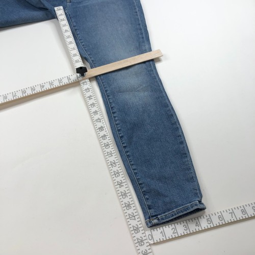 LOFT Curvy Skinny Crop 6/28 (Fits 30W 28L) Mid Rise Denim Jeans - Picture 4 of 11