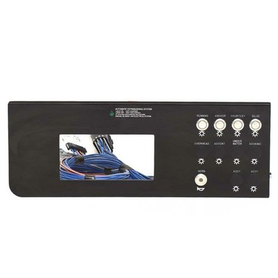 Sea Ray Boat Dash Switch Panel 2311925 | Sundancer 320 Black Acrylic