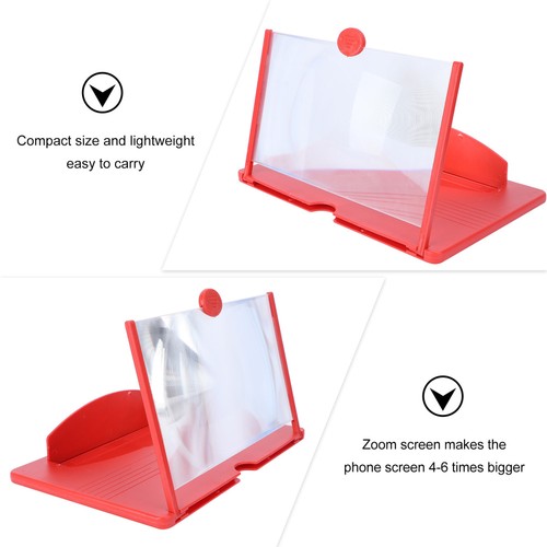 Cell Phone Amplifier Cellphone Stand Bracket Screen Video Magnifier for - Picture 2 of 12