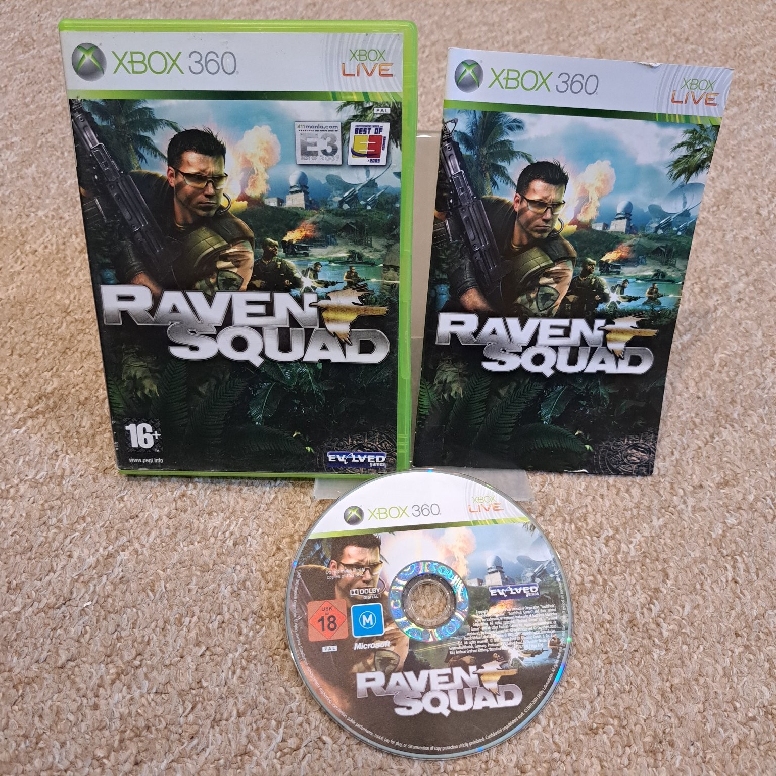 Raven Squad Standard Edition Xbox 360 Video Game FPS RTS