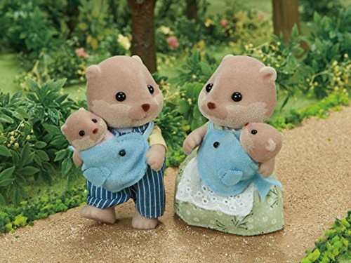 Sylvanan Famles Deer Famly Set Doll FS-53 Calco Crtters EPOCH