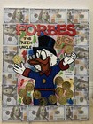 14x18 Uncle Scrooge McDuck Forbes Canvas Wall Hanging Art