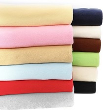 12PCS Solid Color Knitted Polar Fleece Fabric 20''x20'' Anti Pill Fabric Pat
