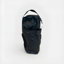 Black Magnetic Gym Bag. With Water Bottle Holder, Cell Phone Holder, And Pocket.