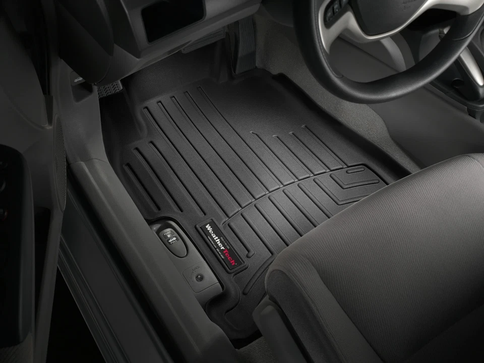 Forros de piso WeatherTech ajuste personalizado para Civic Si/Civic - 1ª fila Foto 2 de 4