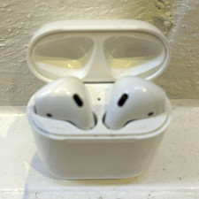 Apple AirPods (2nd Generation) Wireless Bluetooth Earbuds w/ Charging Case White