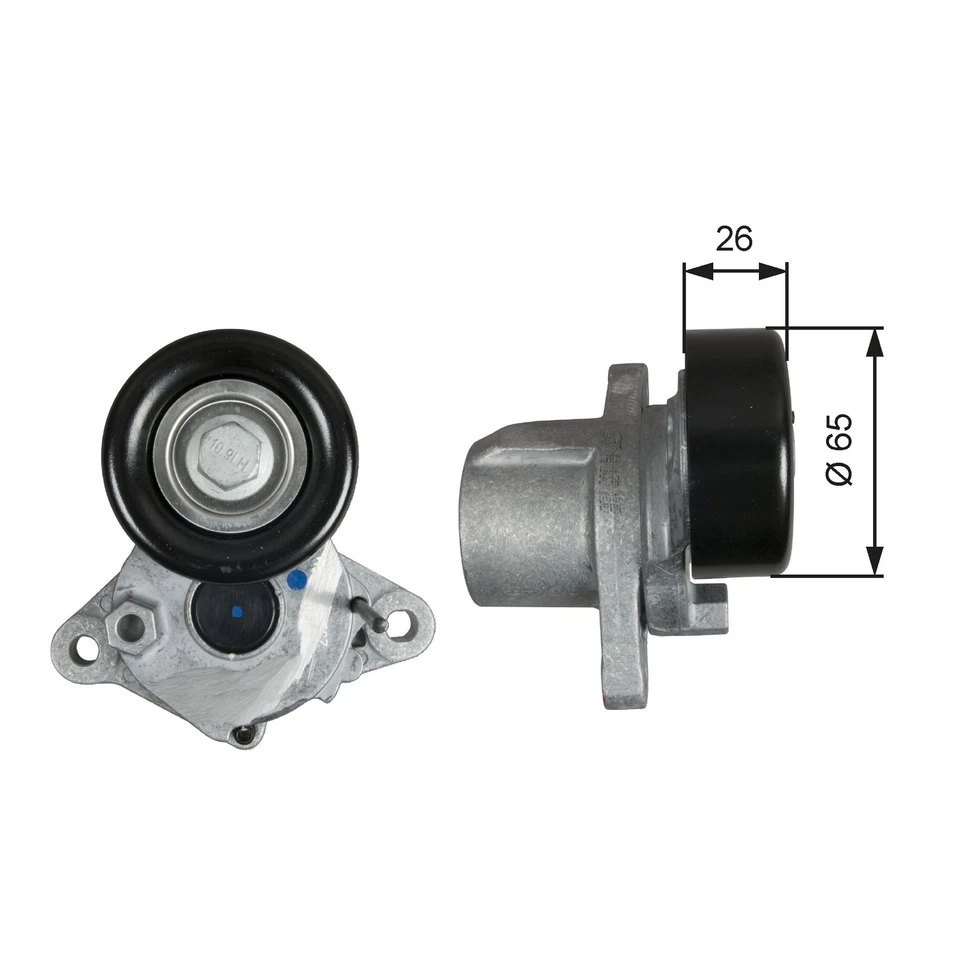 BELT TENSIONER VRIBBED BELT T39293 FOR HYUNDAI ix35/Van/SUV FLUIDIC/ELANTRA 1.4L - Image 2 of 4