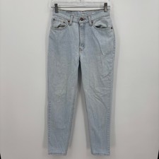 Levis Jeans 512 Slim Fit Tapered Leg Light Blue Vintage 90s Size 7 Short Womens