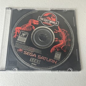 Sega Saturn The Lost World Jurassic Park Disc Only Tested