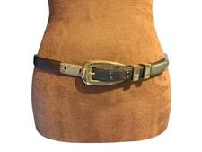 Vintage Style Patchwork Leather Belt