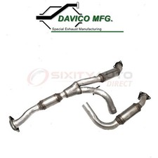 Davico Center Catalytic Converter for 2011-2013 GMC Sierra 2500 HD 6.0L V8 - ba