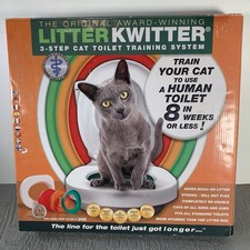 Litter Kwitter Cat Toilet Training System New Open Box, Never Used, Free Shiping