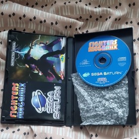 Fighters Megamix SEGA Saturn PAL (1996) Fighting Game, Manual, Multiplayer