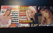 LeAnn Rimes 8x10 Photo + Country Weekly Magazines 1999 Lot Country Star