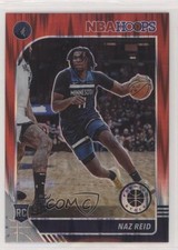 2019-20 Panini NBA Hoops Premium Stock Red Flash Prizm Naz Reid #253 1s6