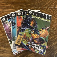 ALIENS Xenogenesis #1 thru 4 Complete Set - Dark Horse Comics - 1999 - Lot of 4
