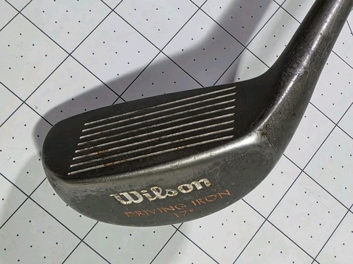 Vtg Wilson Driving Iron Hybrid 17° RH 35" Graphite Shaft.  - Picture 1 of 14