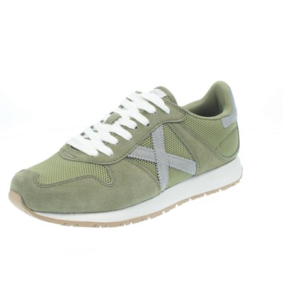 Munich Massana - Sneakers Suede Verde - Taglia 42 [28cm] Scarpe Uomo Sneakers