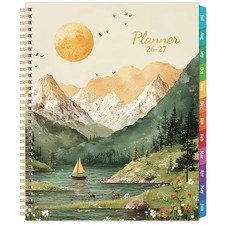 Academic Planner 2026-2027 Weekly and Monthly, 8.5''x11'' 8.5" x 11", Yellow