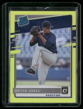 2020 Bryan Abreu Donruss Optic #31 Lime Green