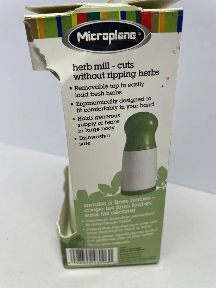MICROPLANO ORIGINAL CORTES HIERBAS FRESCAS MOLINO TWIST MUÑECA TACTO SUAVE ERGONÓMICO Foto 2 de 4