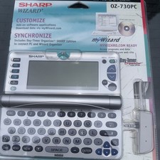 Vintage Sharp Wizard Oz-730 Electronic Organizer Pocket Computer Factory Sealed