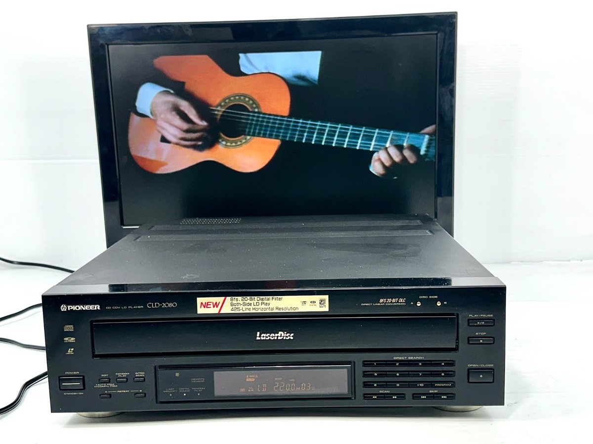 Pioneer CLD-2080 LD Laserdisc Video Player, CD, Cdv, Ld Player