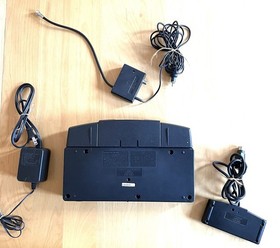 turbo grafx 16 console with controller and cables tested works