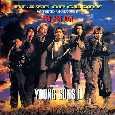 Jon Bon Jovi Blaze Of Glory CLUB EDITION Vertigo Vinyl LP