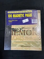 Recollections Black  Photo Album 100 Page Pages New Excellent Condition