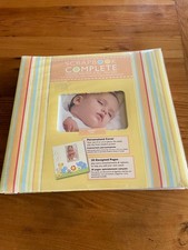 Vintage Baby Scrapbook Complete by C. R. Gibson in O. G. Packaging  