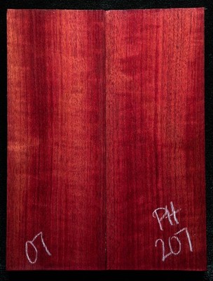 Purpleheart #207 Knife Scale 5''x 1.9''x 7/16'' see 100 species in my store