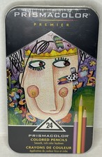 Prismacolor Premier Soft Core Colored Pencils, Assorted Colors, Set of 24