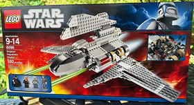 🍁 LEGO Star Wars 8096 Emperor Palpatine's Shuttle - NEW IN BOX BUT NO MINIFIGS