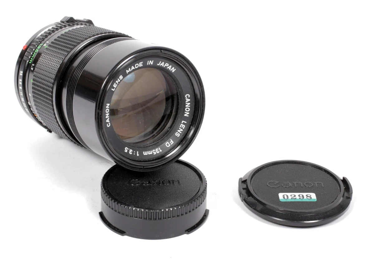 美品 Canon NEW FD 135mm F3.5 本箱 #8968 美品 Canon NEW FD 135mm F3.5 本箱 #8968 Canon 135mm f3.5 FL -