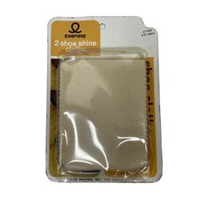 Vintage Empire Shoeshine Cloths Sealed Package 2 Count 