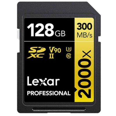 Lexar Professional 2000x SDXC UHS-II Karte 128GB LSD2000128G-BNNNG