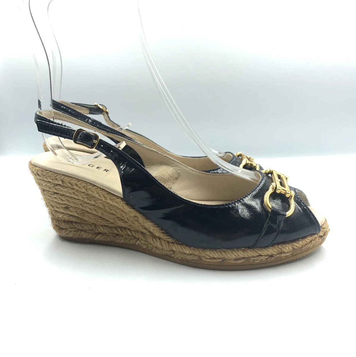 Navy blue shop wedges uk