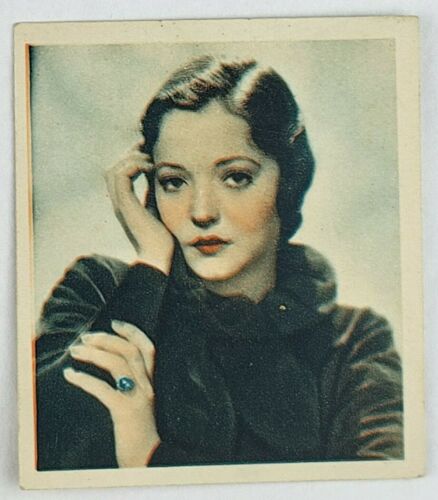 1934 Godfrey Phillips Shots From the Films #17 Sylvia Sidney (C) - Zdjęcie 1 z 2