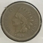 U.S. Indian Cent Prem Fine 1859