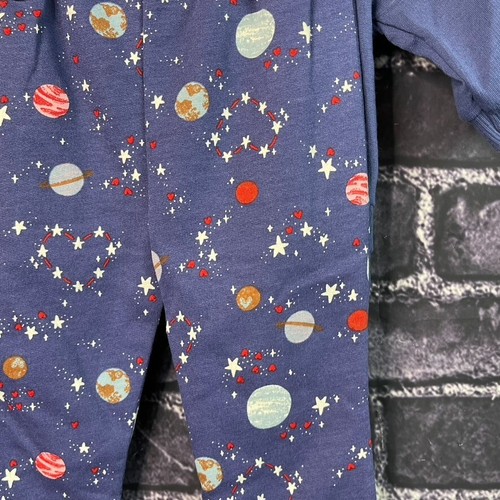 Cat & Jack 6-9 Month Girls "You Are My Universe" Space Planets Top & Pant Set - Zdjęcie 13 z 14