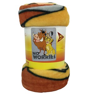New The Lion King Simba Micro Rasche Super Soft Throw Blanket Large