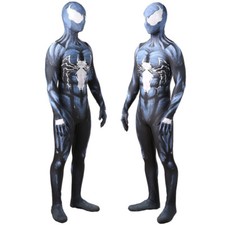 VENOM Spiderman Mono Hombre Araña Disfraz Disfraz Body Halloween Adulto/Niño
