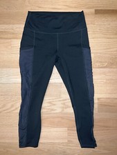 Fabletics Women s Cropped Leggings - Size Small - Dark Green