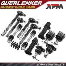 12x Kit Bras de Suspension Avant à Gauche Droite pour Chevrolet Blazer S10