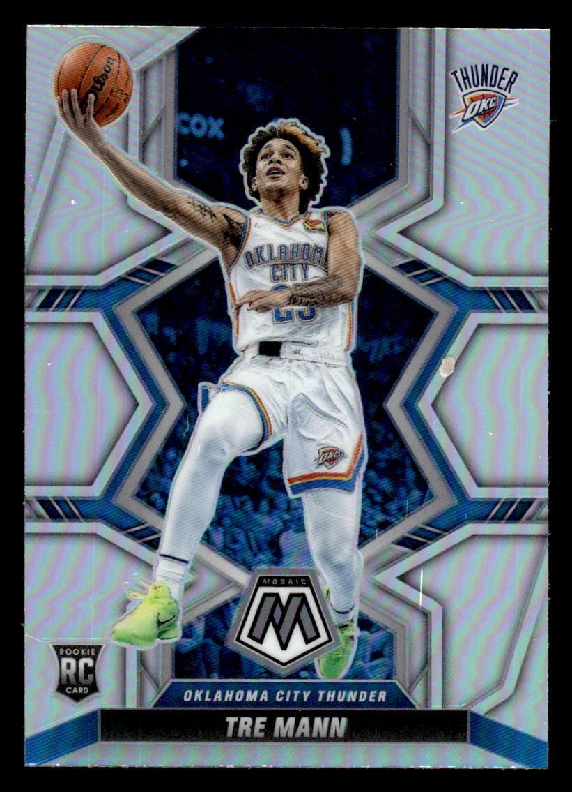 Tre Mann 2021-22 Panini Mosaic Silver #212