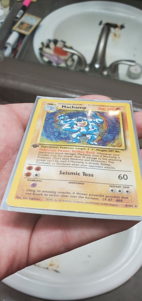 machamp holographic pokemon card value Amazon.com: Pokemon - Machamp Break (60/108) - XY Evolutions main image 0