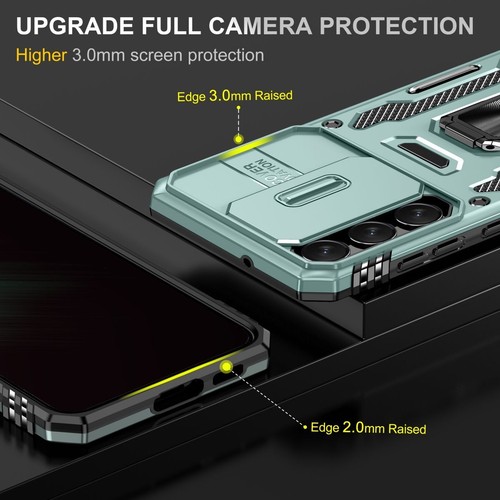 Etui na Samsung Galaxy S24 Plus 5G Ochrona Komórka Case Cover Etui na aparat Bumper - Zdjęcie 3 z 50